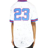 Black Pyramid Squad Bball Jersey White