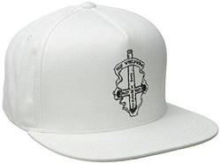 420 Collection Ashes To Ashes Snapback, White, One Size