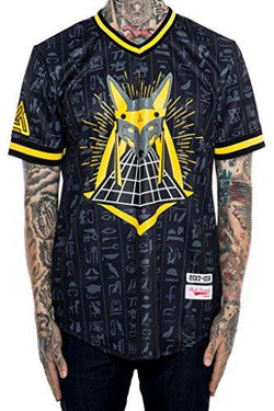 Anubis Baseball Jersey M Black