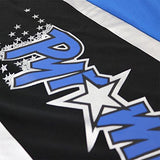 Black Pyramid Slice Jersey Blue